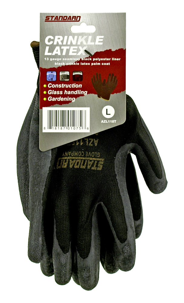 Crinkle Latex Gloves