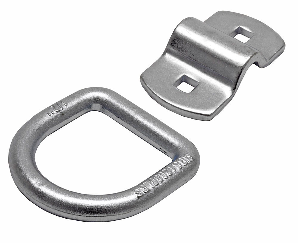 ''1/2'''' Forged D-RING With Bolt-On Bracket''