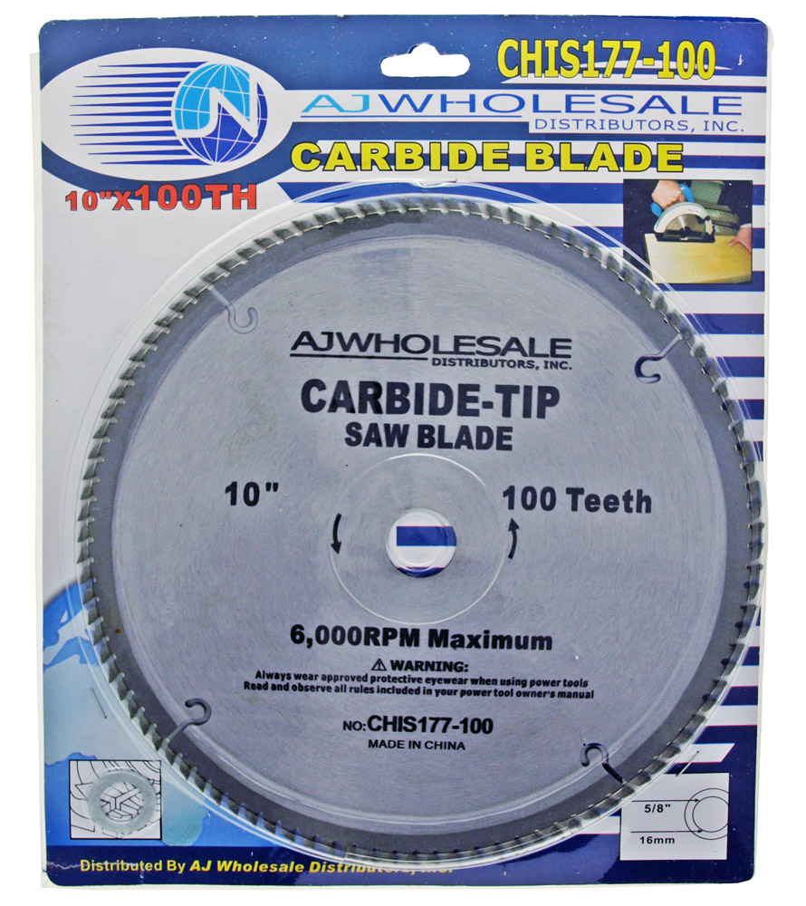 ''10'''' x 100 Tooth Carbide Blade Circular SAW''