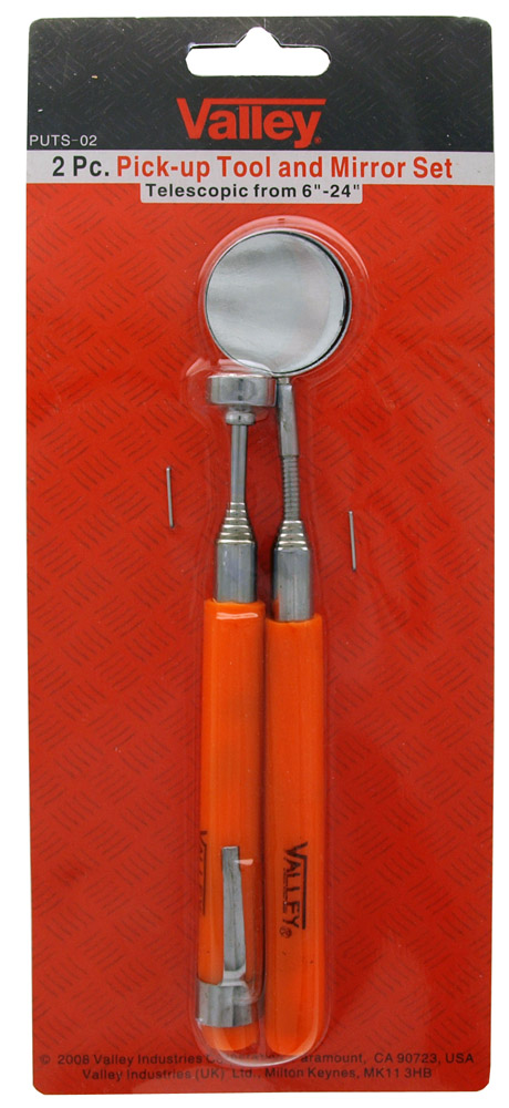 2-pc. Pick-Up Tool and Mirror Set