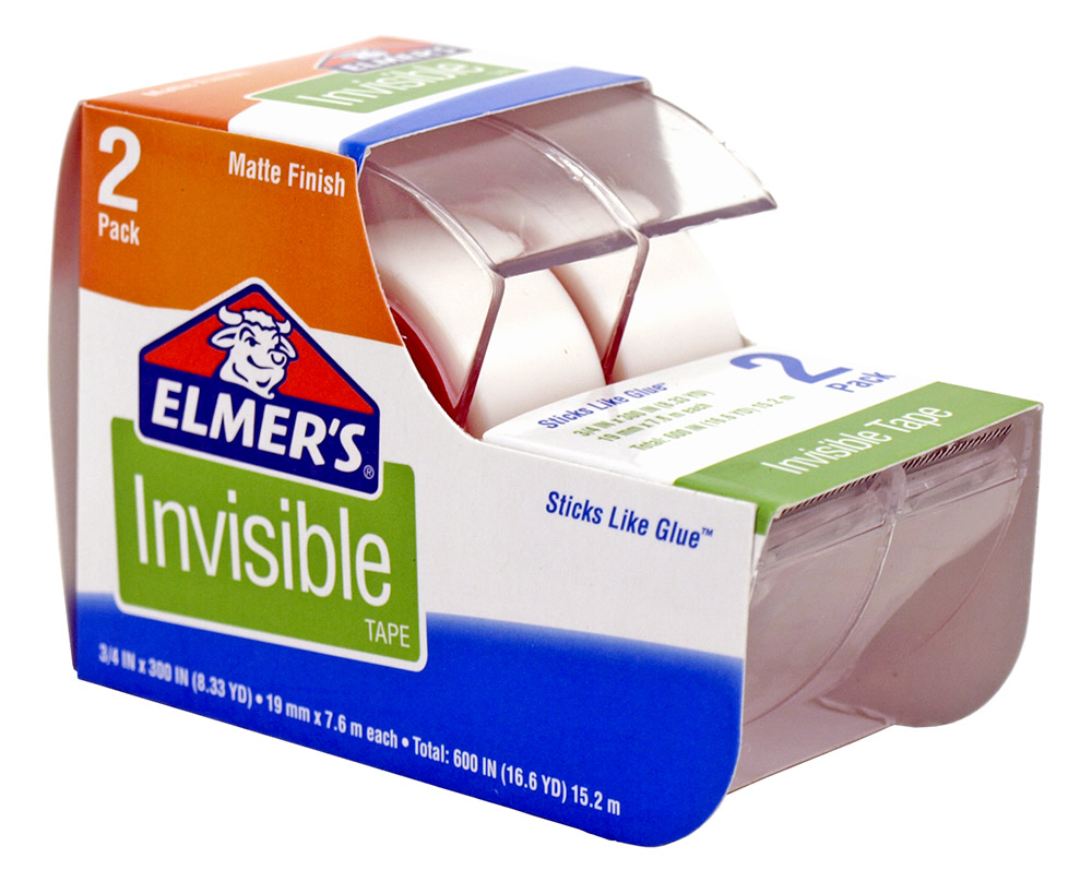 2 - pk. Elmer's Invisible Tape
