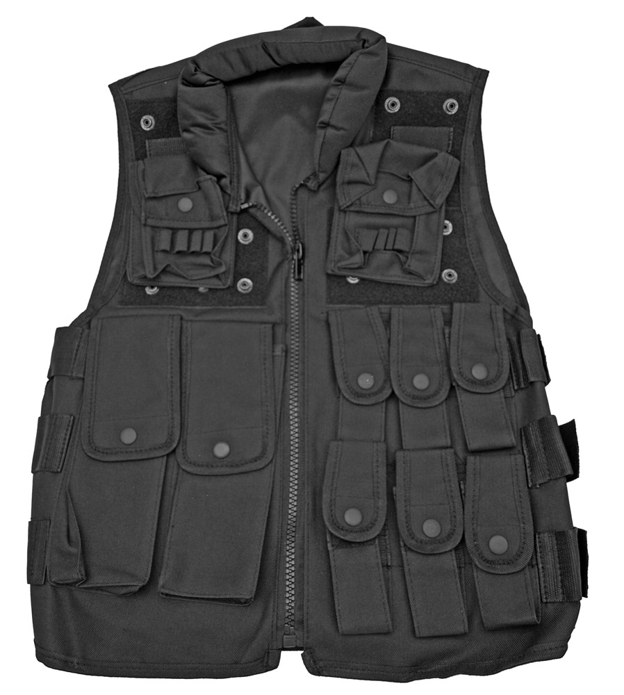 Tactical Police Vest Black