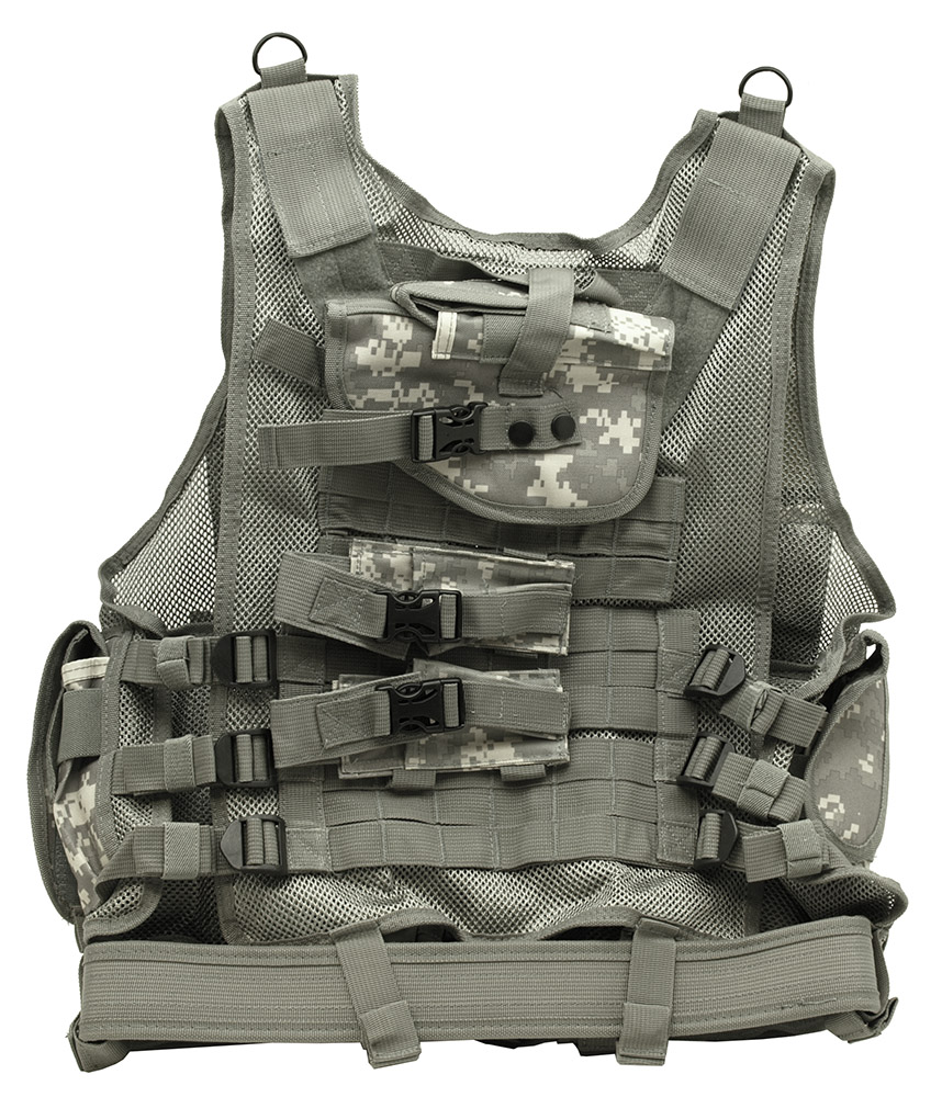 Mesh Tactical Vest ACU Digital Camo