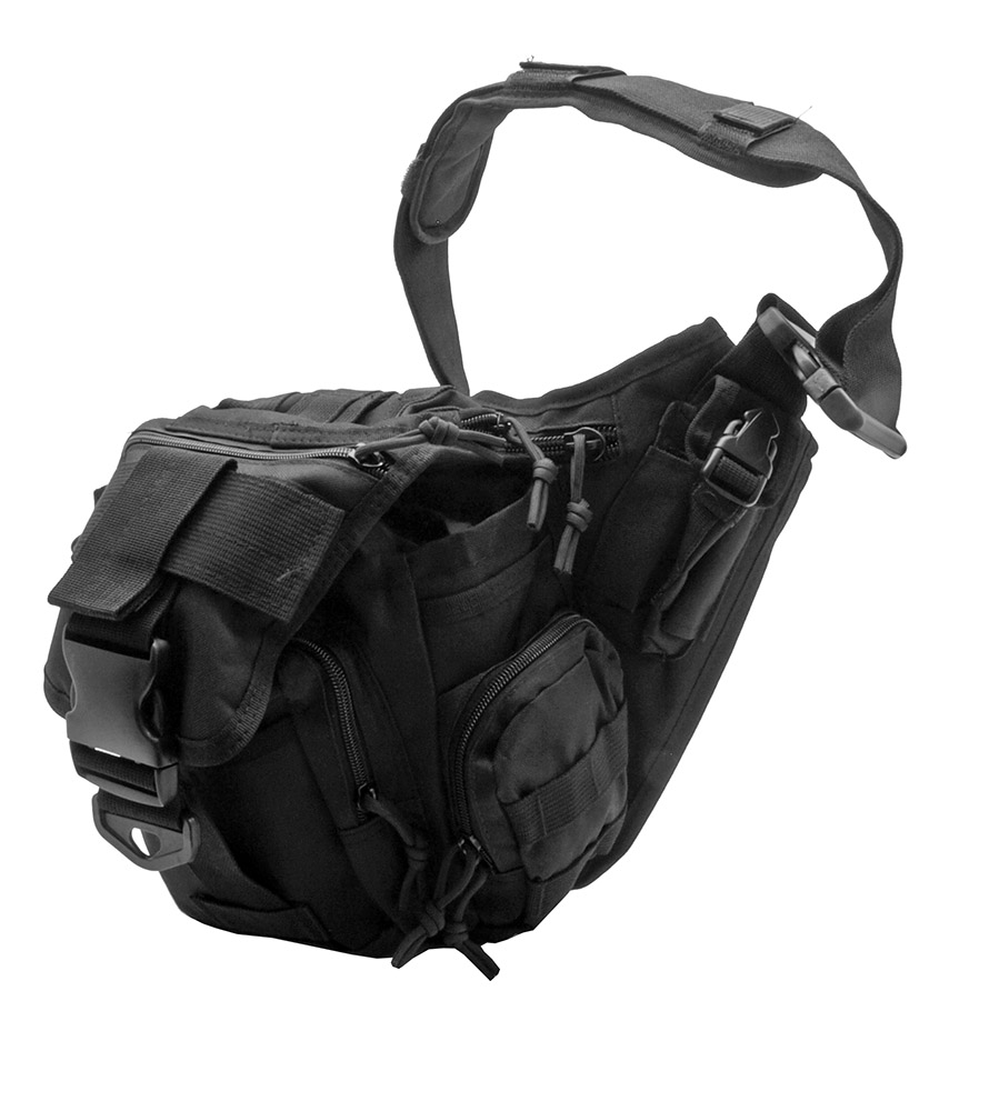 Tactical Messenger Bag Black