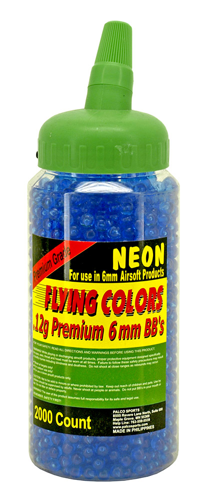 10,000 count 12g 6mm Airsoft glow in the dark 