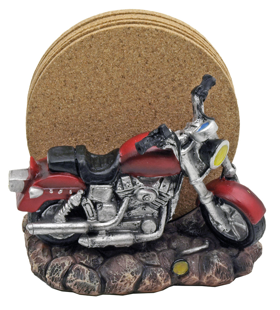 Kick Stand Motorcycle Coasters
