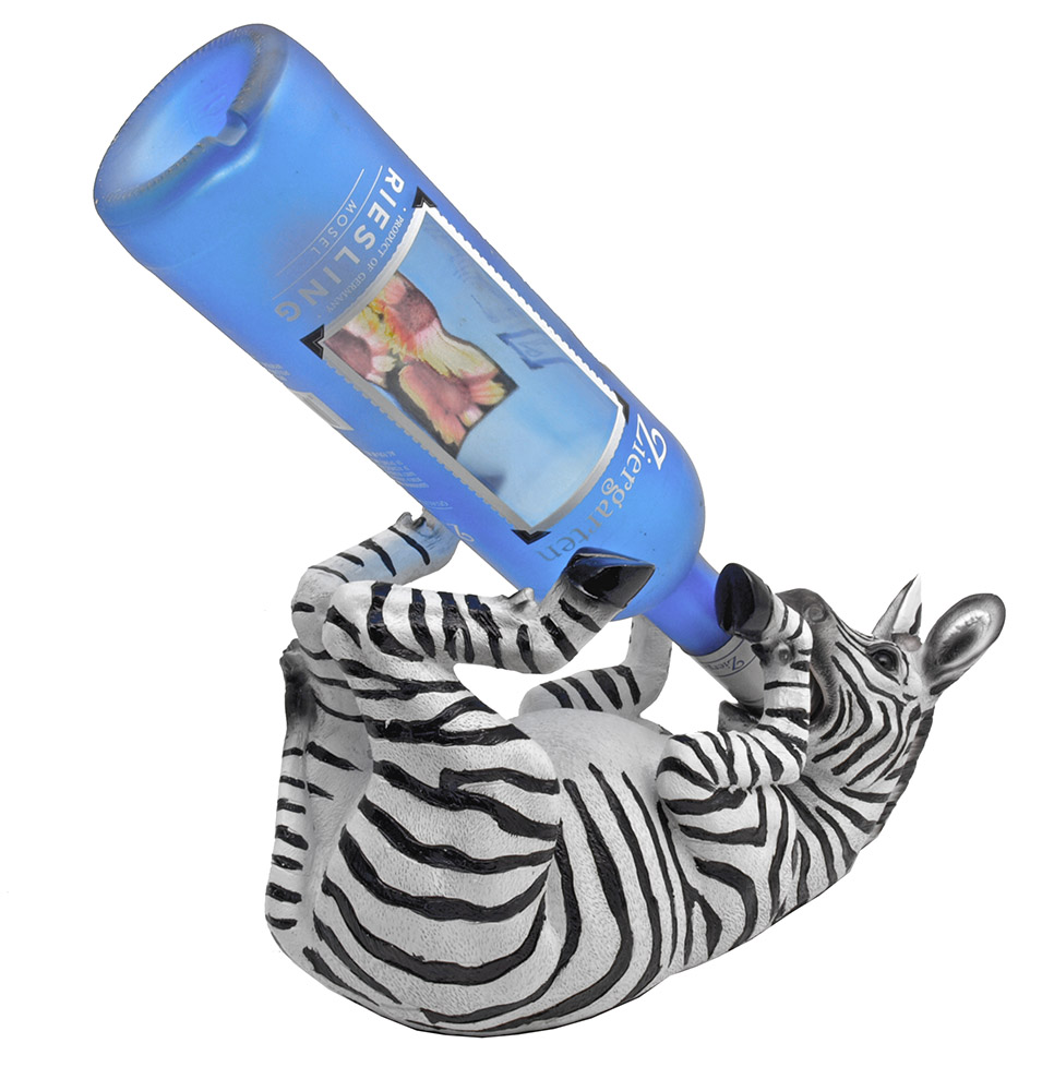 Wild Zebra Wine Holder