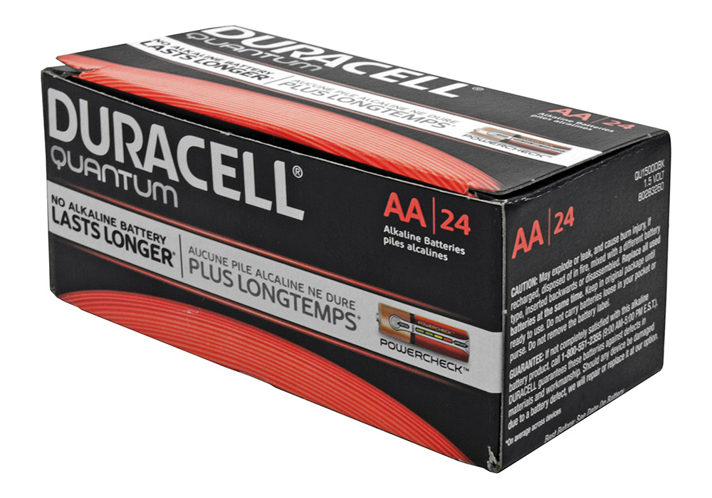24pc. Duracell Quantum Alkaline AA Batteries
