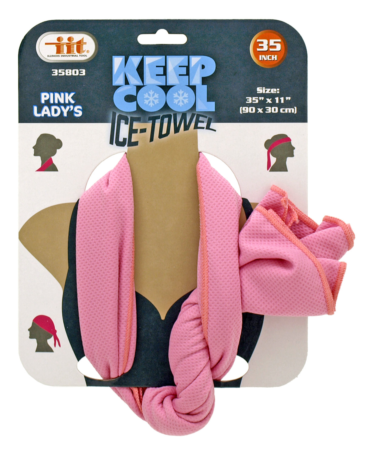 Keep Cool Ice TOWEL Lady's Pink