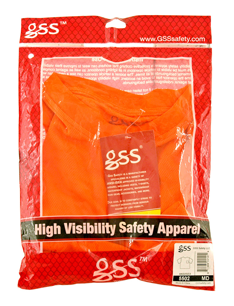 High Visibility ANSI Safety T-SHIRT - Medium