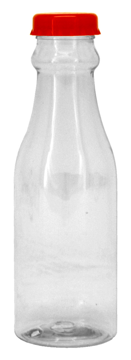 Plastic VINTAGE Milk Bottle - Assorted Colors