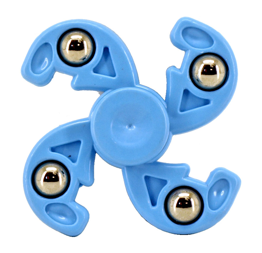 12 - pc. Fidget Spinners - Blue