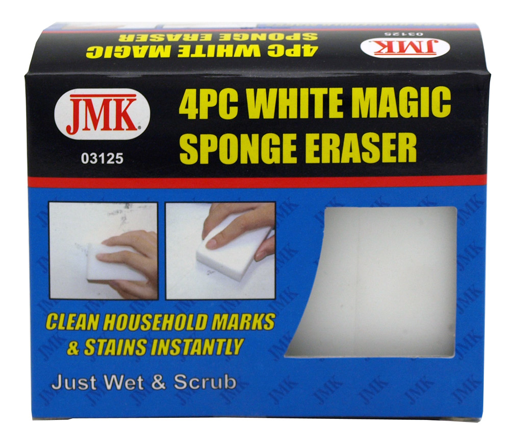 4-pc. White Magic Sponge Eraser
