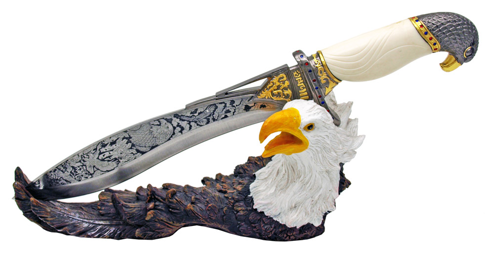 17" Decorative Eagle Knife