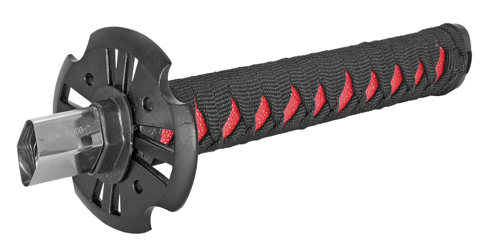 37" Expandable Katana Practice Sword Black & Red