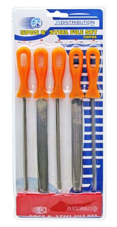 ''5-pc. 6'''' File Set''