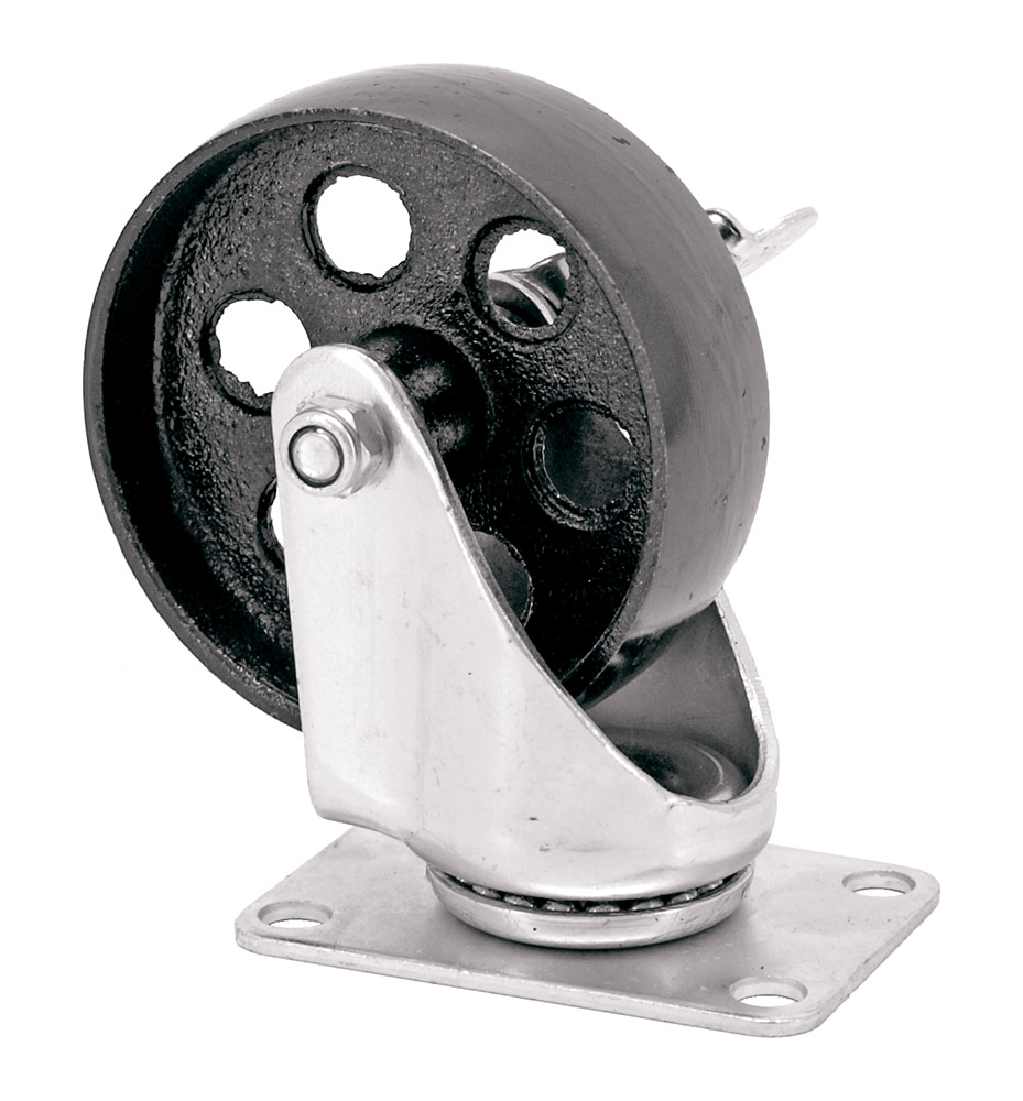 4" Metal Swivel Caster w/ Lock