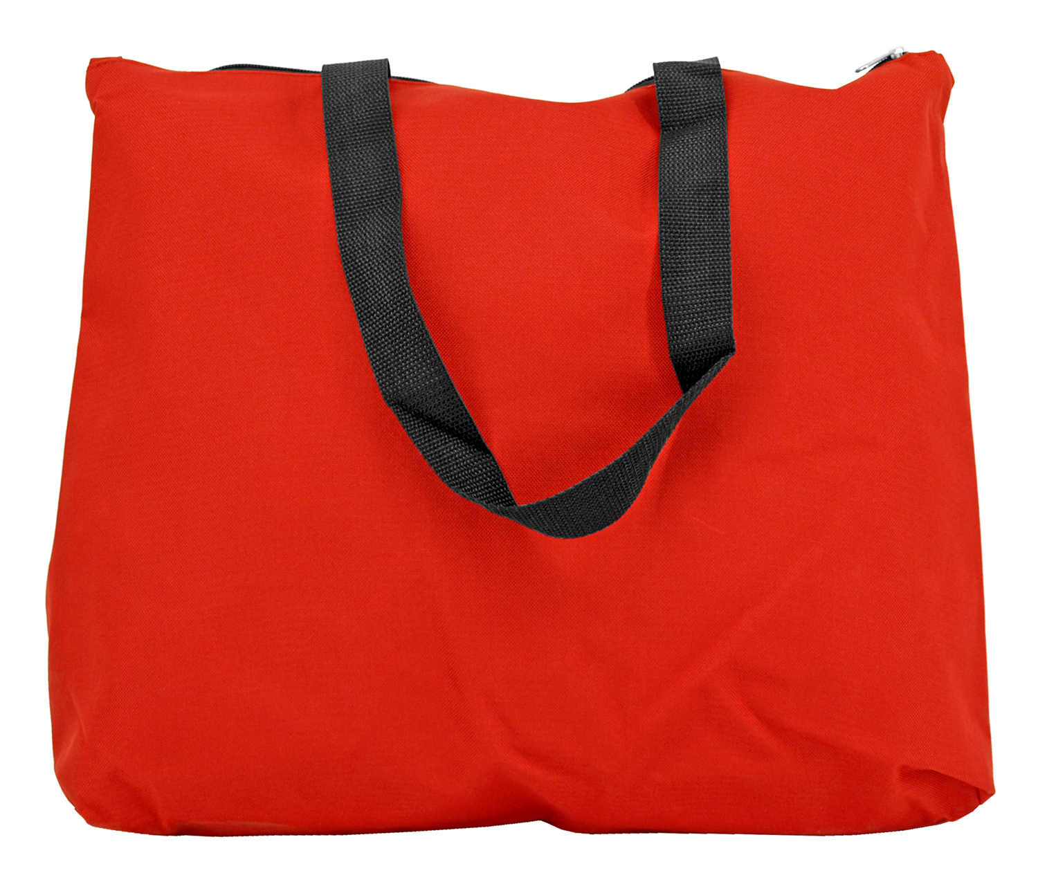 Zippered Grocery Shopping Tote Bag Assorted Colors