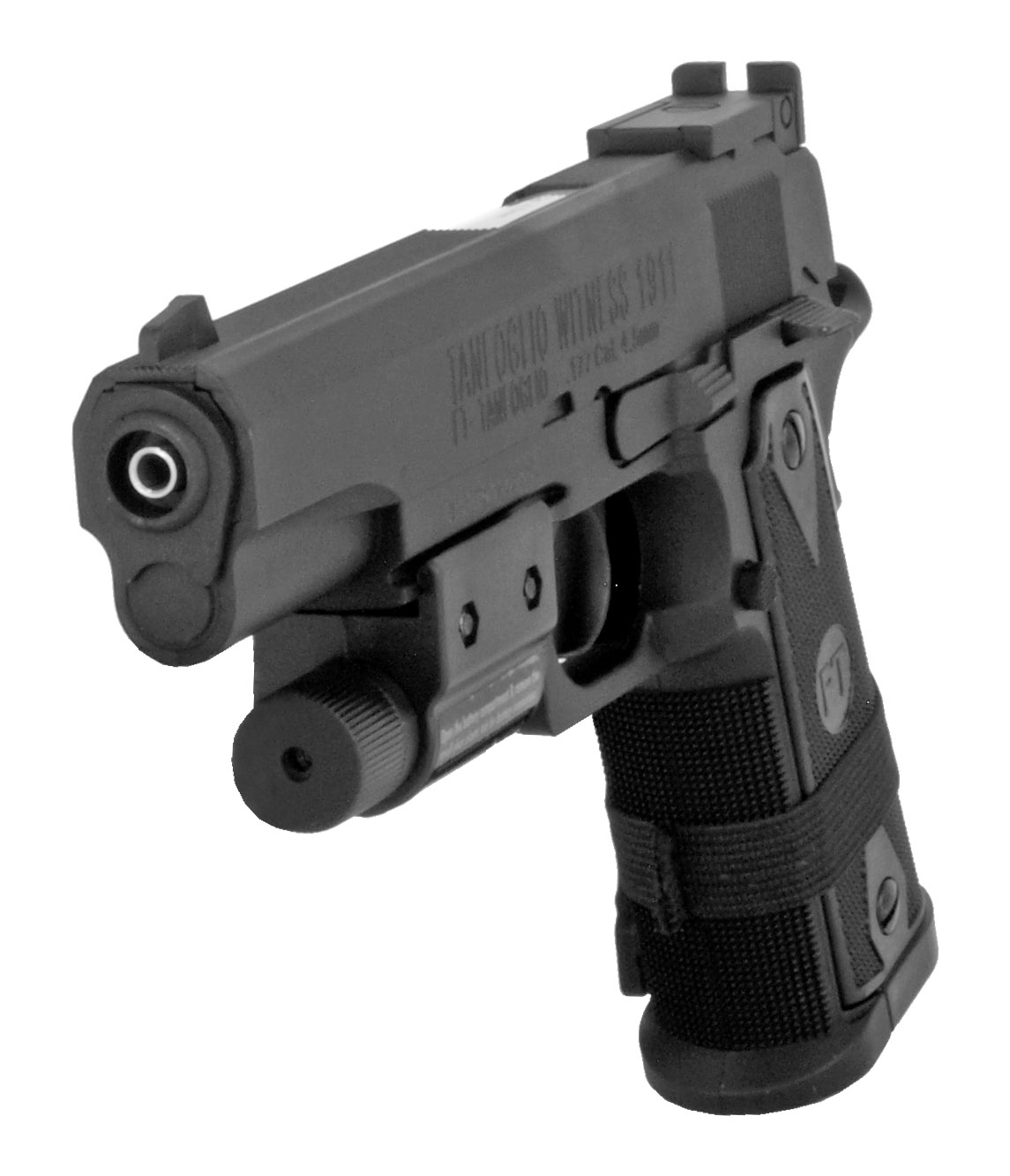 Tanfoglio Witness 1911 CO2 Powered BB Pistol Starter Kit