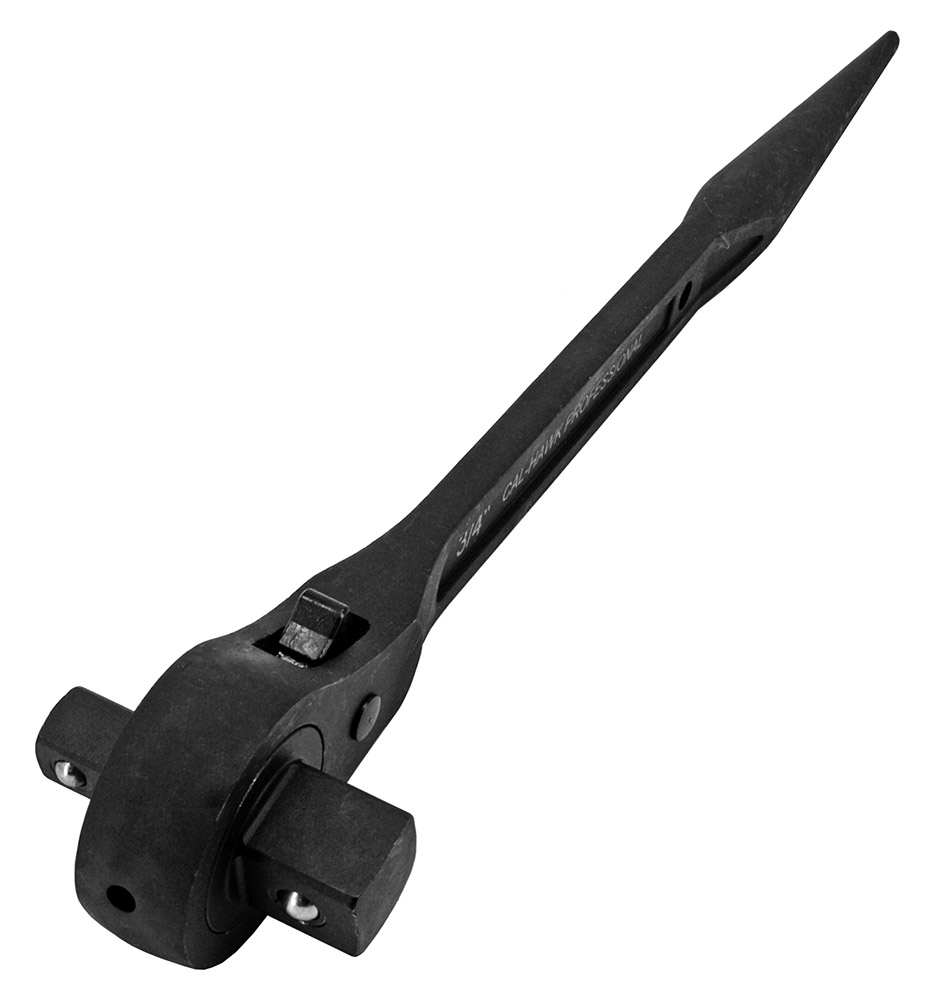 1/2" & 3/4" Drive Dual Head Spud Ratchet Wrench