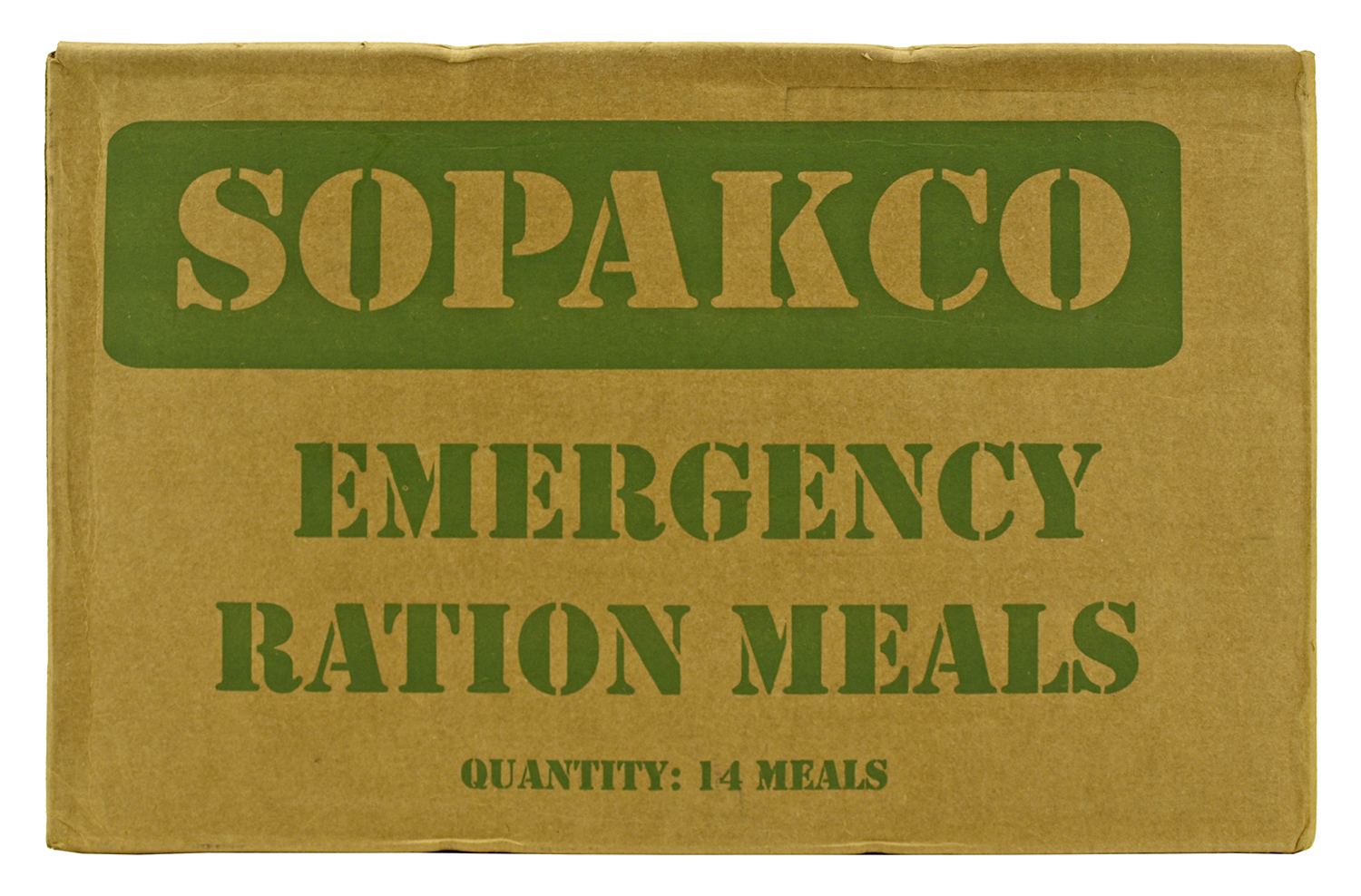 Box of 14 Sopakco Meals Ready to Eat (MREs)