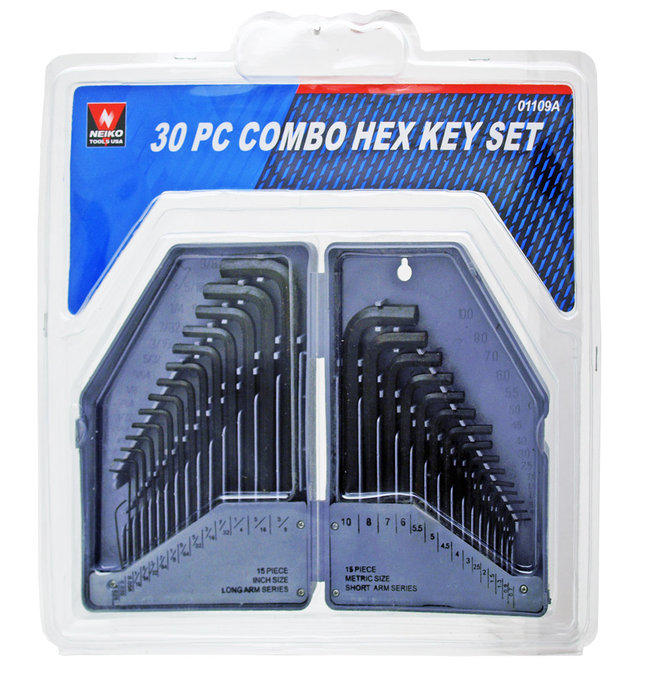 30pc. Hex Key Set