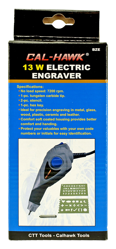 13 Watt Electric Plug In Engraver Engraving Kit BZE 