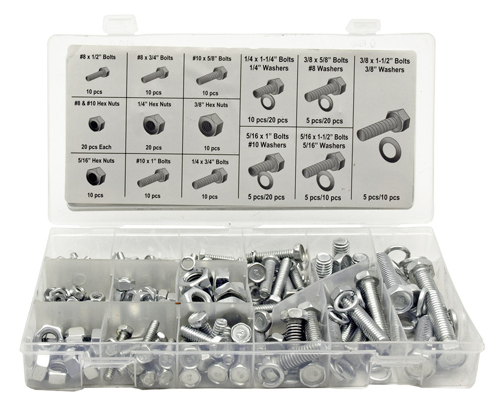240pc. Nut & Bolt Set SAE