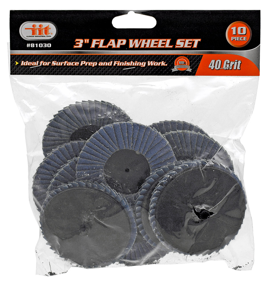 3" Flap Wheel Set 40 Grit