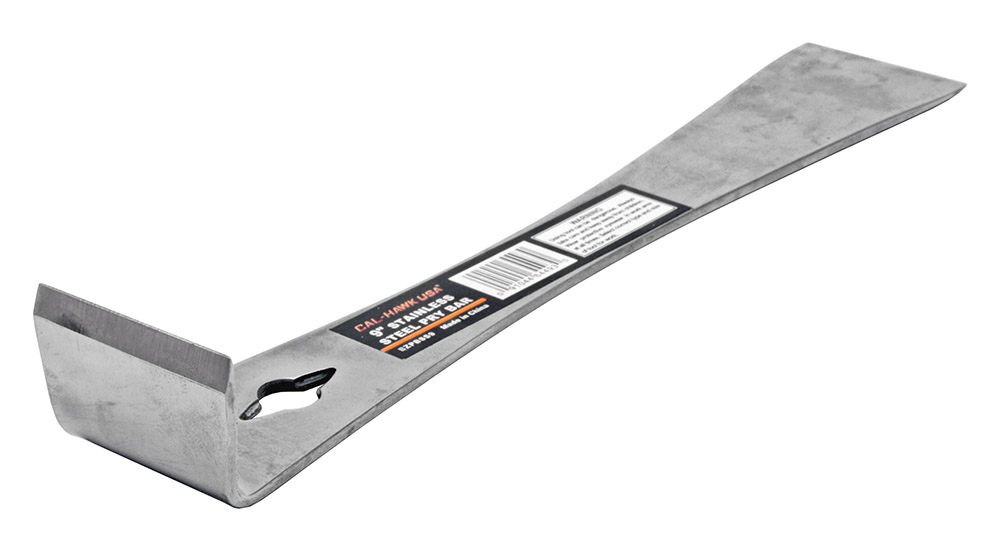 9" Stainless Steel Pry Bar
