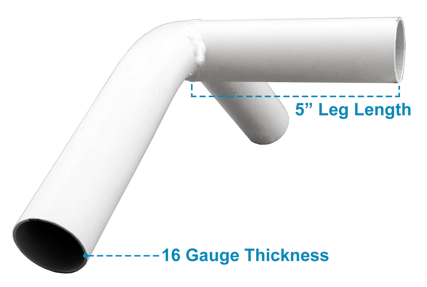 10'x10' Heavy Duty High Peak Canopy Kit – Silver Top (Fits 1-3/8" Pipe Frame, Poles NOT Included)
