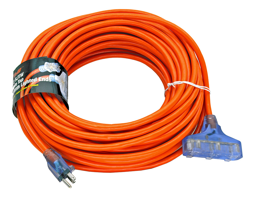 100' Extension Cord Orange