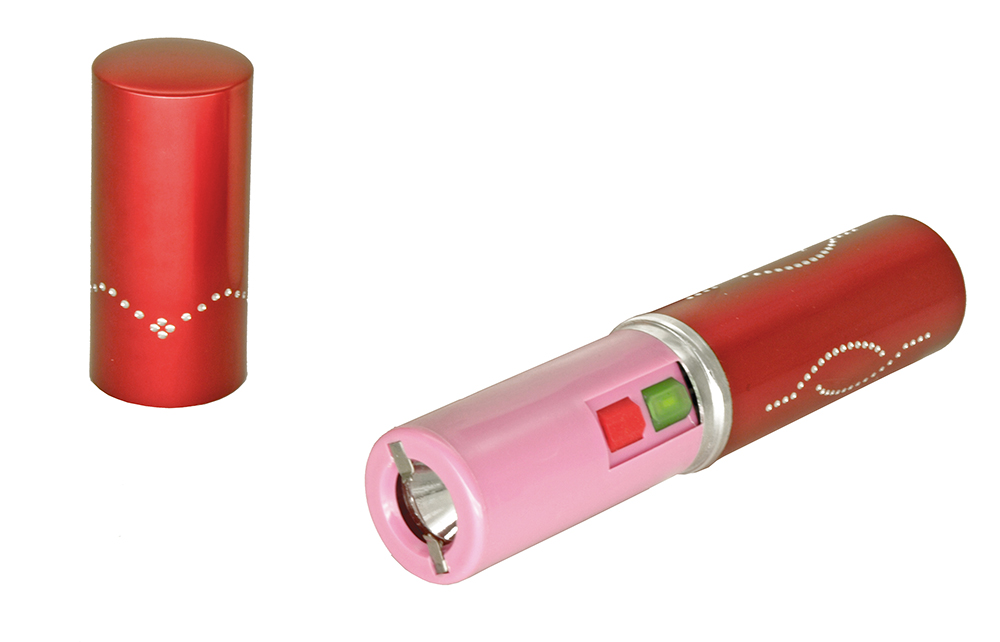 350KV Lipstick Stun Gun Red