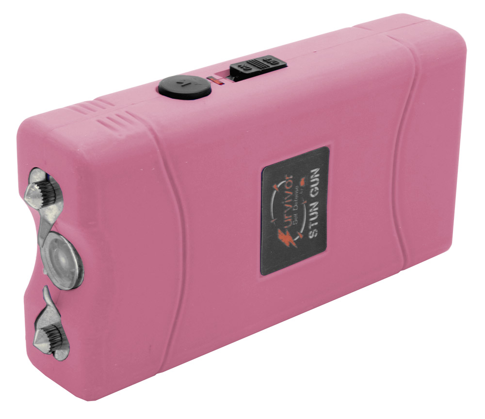 Survivor High Voltage Stun Gun Pink