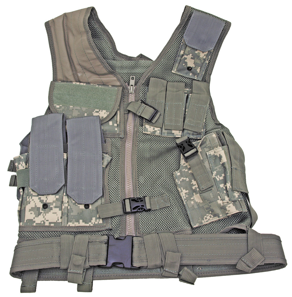 Mesh Tactical Vest ACU Digital Camo