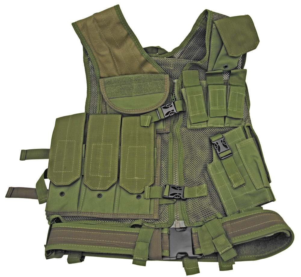 Mesh Tactical Vest OD Green