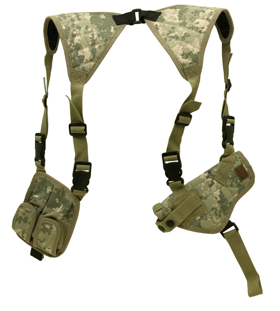 Universal Horizontal Shoulder Holster ACU Digital Camo