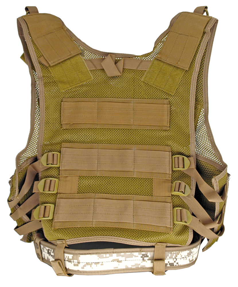 Mesh Tactical Vest Digital Desert Camo