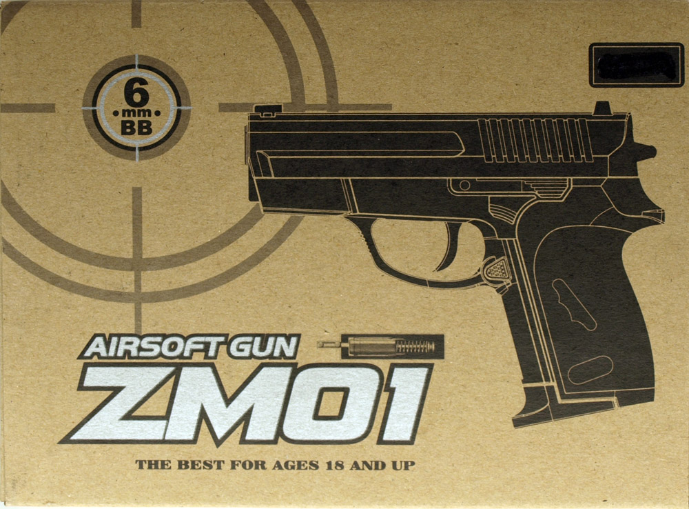 ZM01 Spring Airsoft Handgun