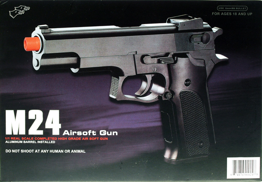 M24 Spring Airsoft Handgun