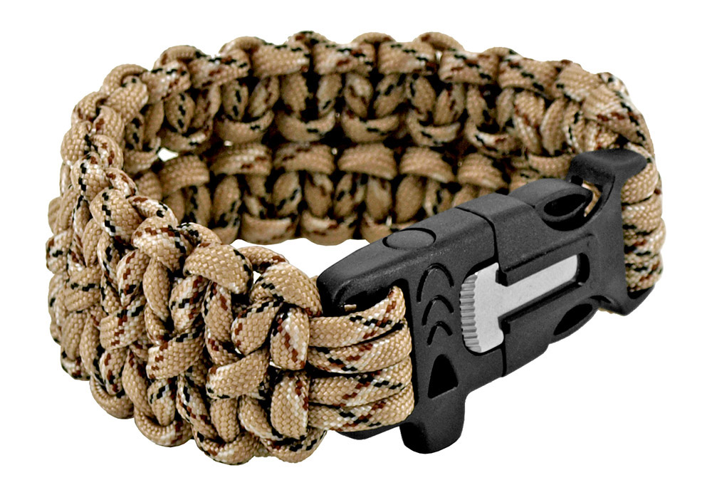 Corporal Paracord Utility Bracelet Desert Digital Camo