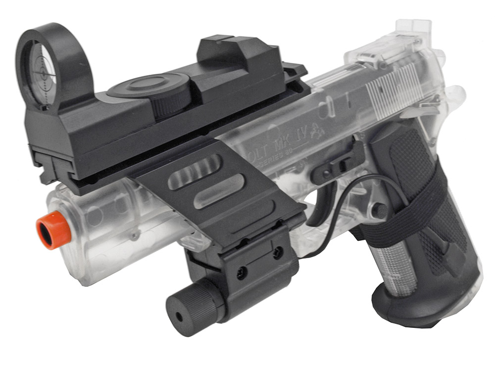 Colt MK IV Spring Airsoft Pistol with Target Clear
