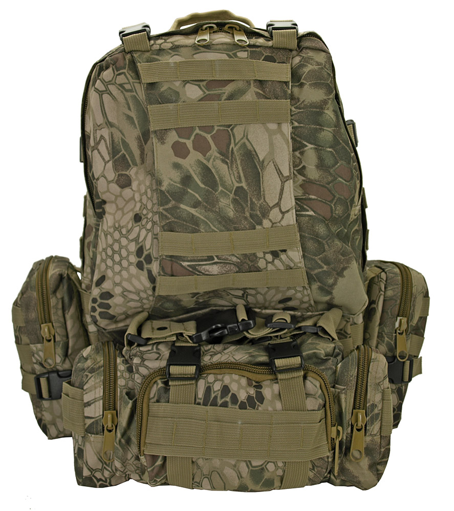 Large Assault Rucksack - Reticulated Camo