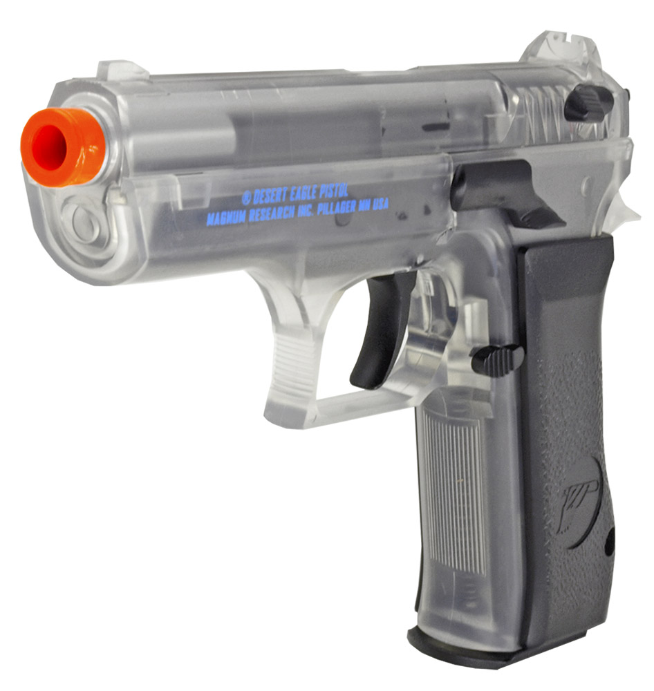 Magnum Baby Desert Eagle CO2 Airsoft Pistol Clear