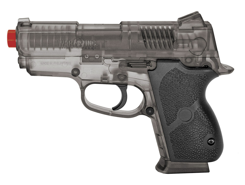 War INC CS45 Spring Airsoft Pistol Clear Smoke