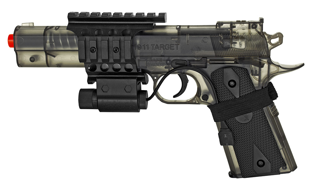 Colt M4A1 Field Duty Electric Airsoft Gun Kit Clear Smoke