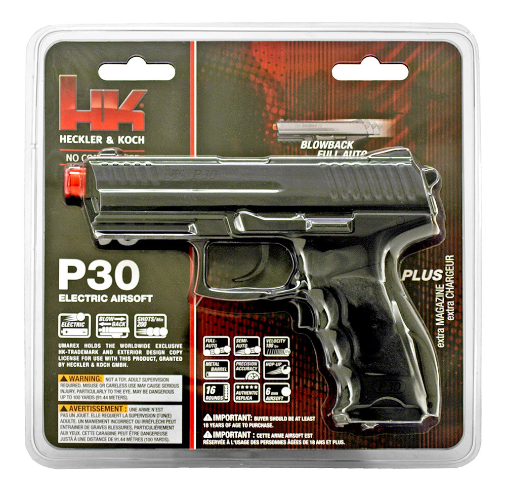 Heckler & Koch P30 Electric Airsoft Handgun
