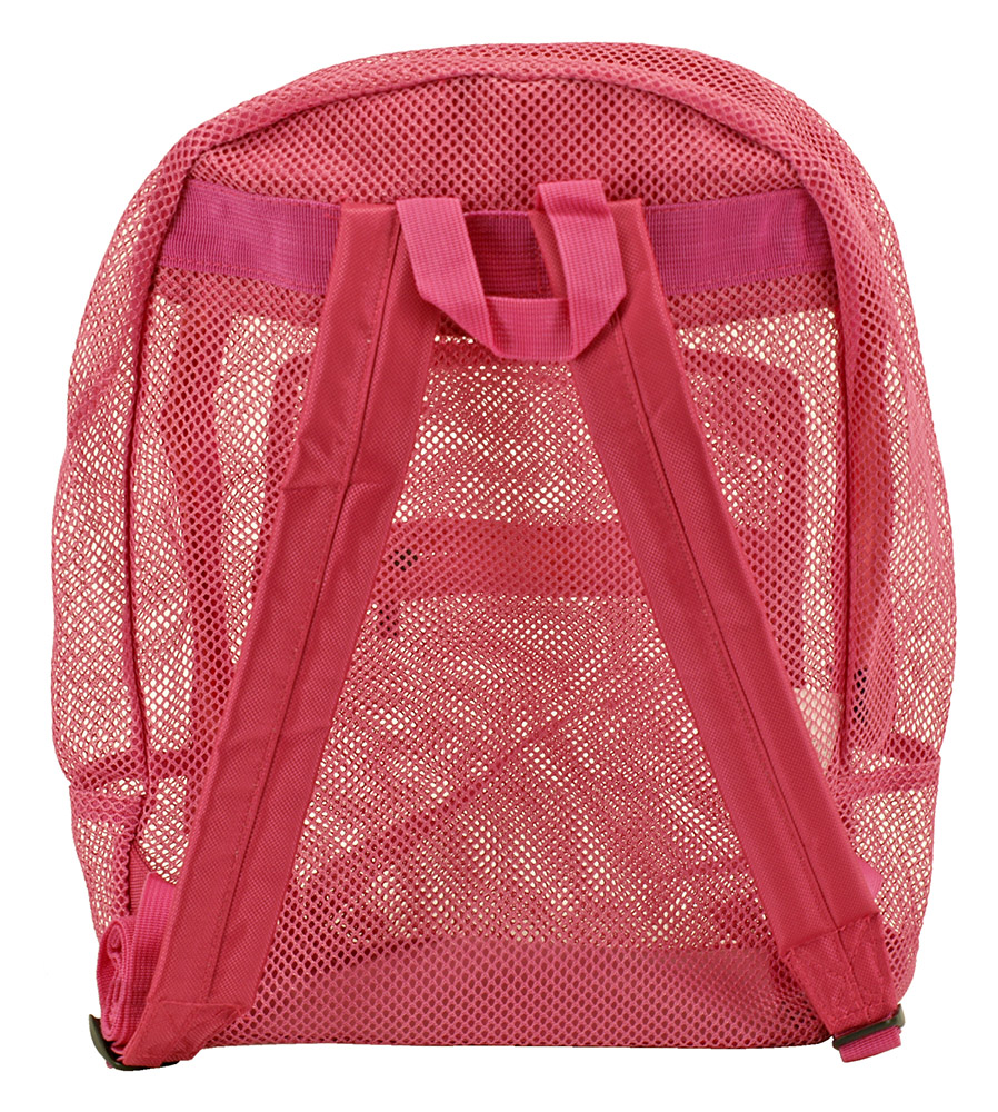 Beach Bag Backpack - Hot Pink