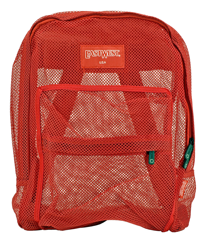 Beach Bag Backpack - Red