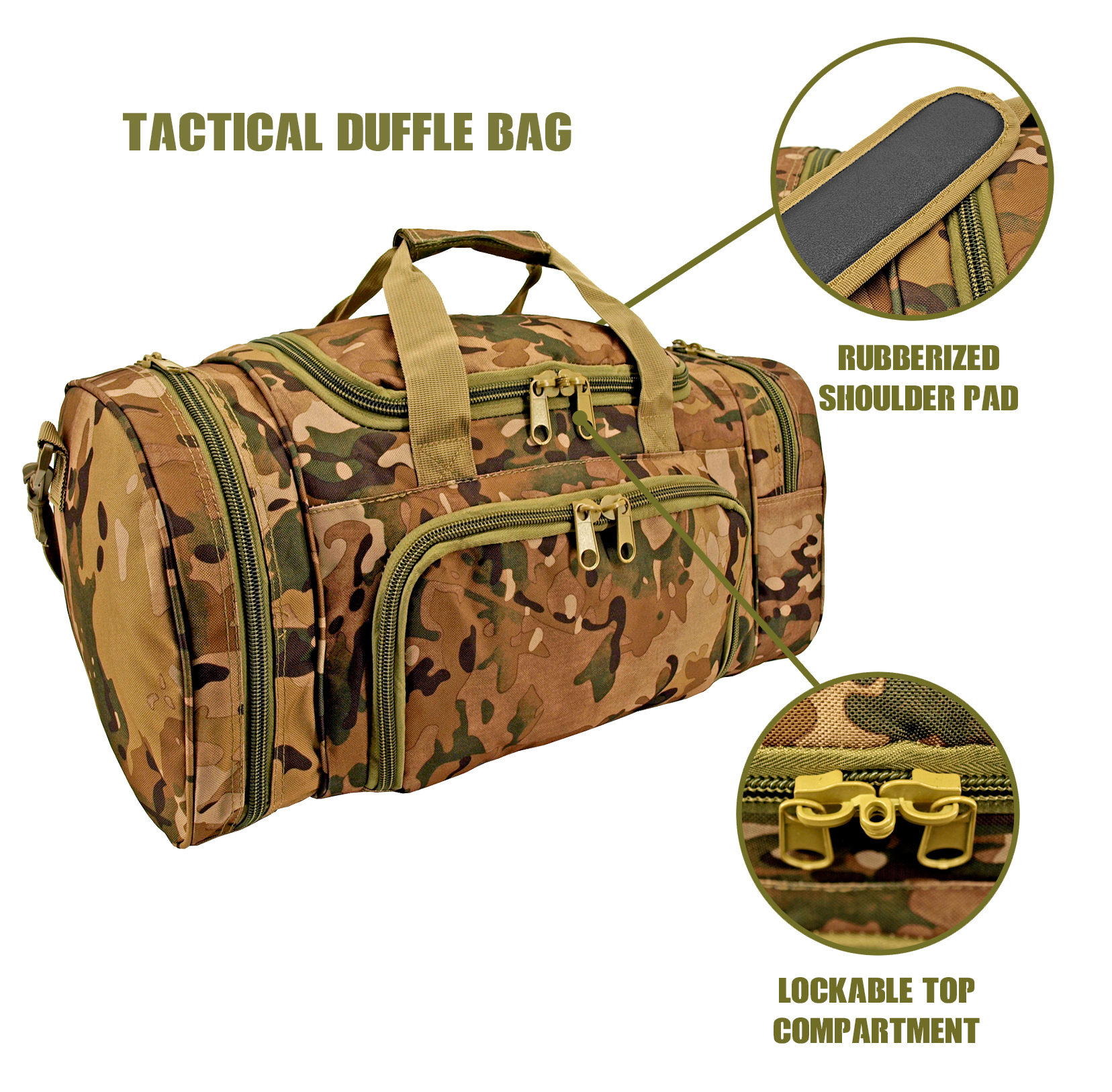 Tactical Duffle Bag - Multicam